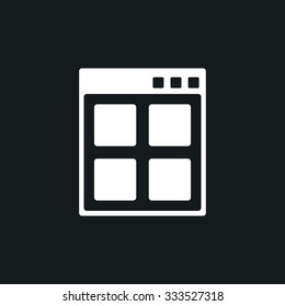 Icon of a single sheet calendar.