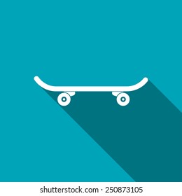 icon of skateboard