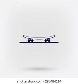 icon of skateboard
