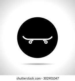 icon of skateboard