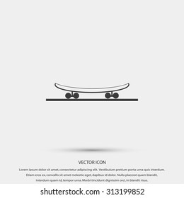 icon of skateboard