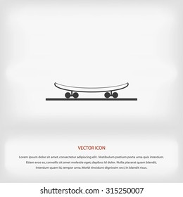 icon of skateboard