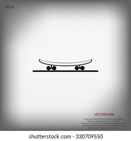 icon of skateboard