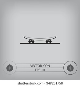 icon of skateboard