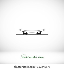 icon of skateboard