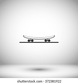 icon of skateboard