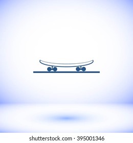 icon of skateboard