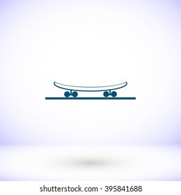 icon of skateboard