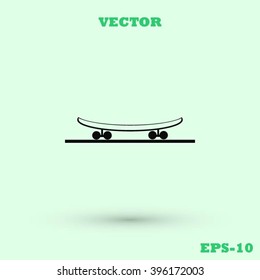 icon of skateboard