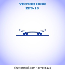 icon of skateboard