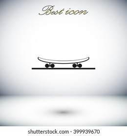 icon of skateboard