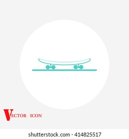 icon of skateboard