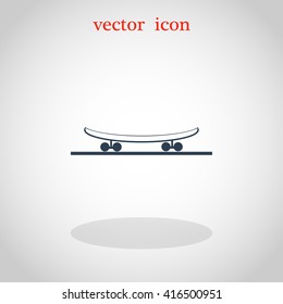 icon of skateboard