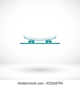 icon of skateboard