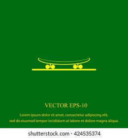 icon of skateboard