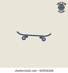 icon of skateboard