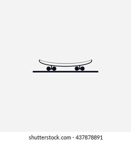 icon of skateboard