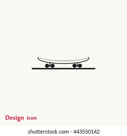 icon of skateboard