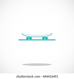 icon of skateboard