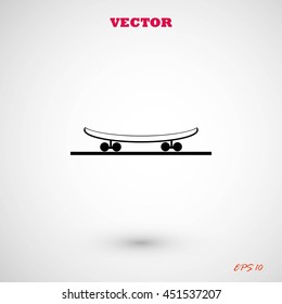 icon of skateboard