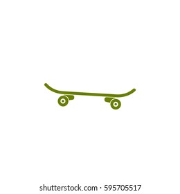 icon of skateboard