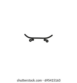 icon of skateboard