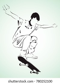 icon of skateboard