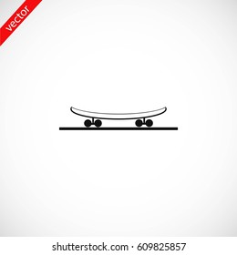 icon of skateboard, flat design best vector icon