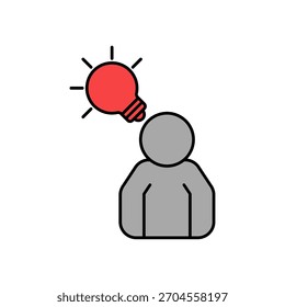 Icono de una habilidad, aislado contra un fondo limpio.