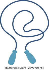 Icon skipping rope to commemorate World Health Day