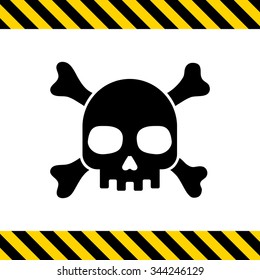 Icon of skull and crossbones