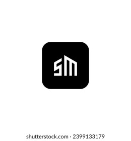 icon sm modern, simple, abstract