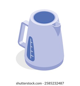 Icon of a smart IoT kettle for connected kitchens