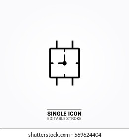 Icon smart Watch Single Icon Graphic Design
