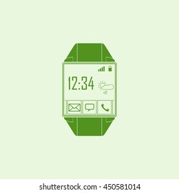 Icon smart watches.