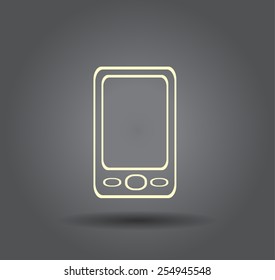 icon of smartphone