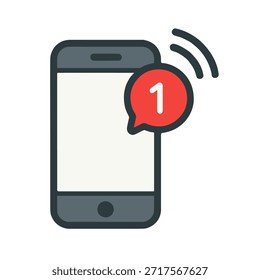 Symbol Smartphone Empfangsbenachrichtigung für App-Schnittstelle