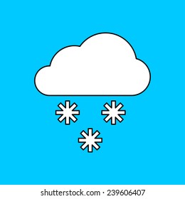 icon of snow