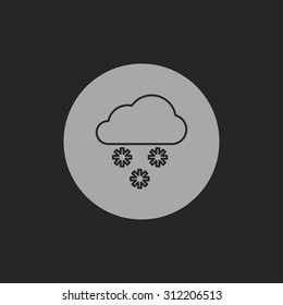 icon of snow