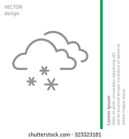 icon of snow