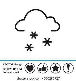 icon of snow