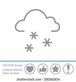 icon of snow