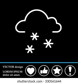 icon of snow