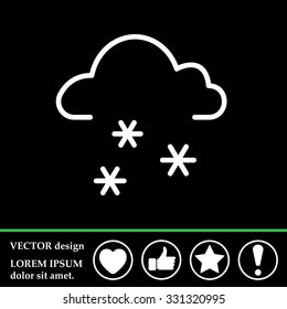 icon of snow