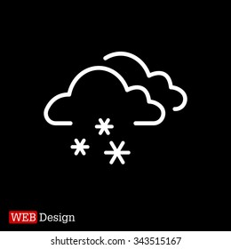 icon of snow