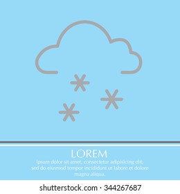 icon of snow