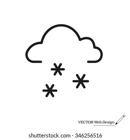 icon of snow