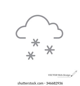 icon of snow
