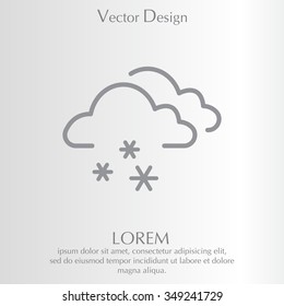 icon of snow