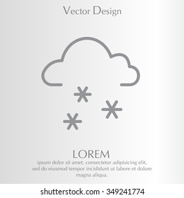icon of snow